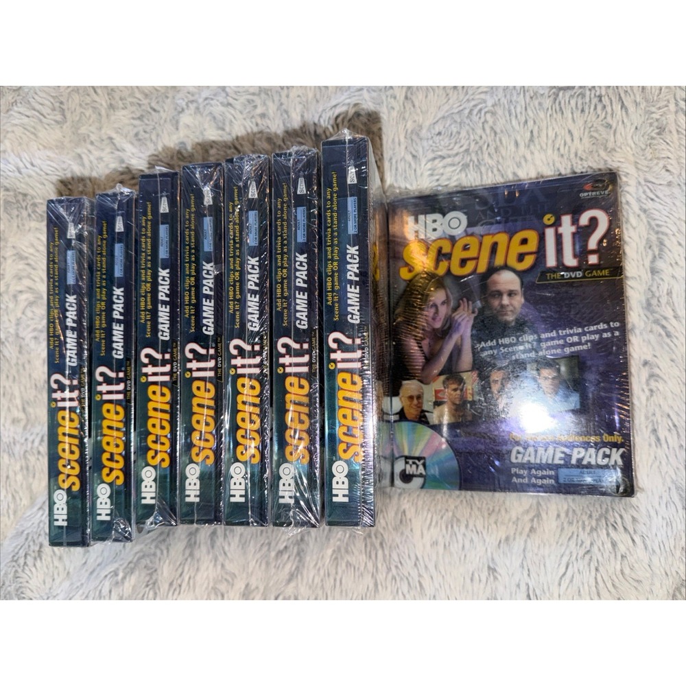 HBO Scene It? Game Pack DVD Board Game Expansion Sopranos Sex and the City‎ New
